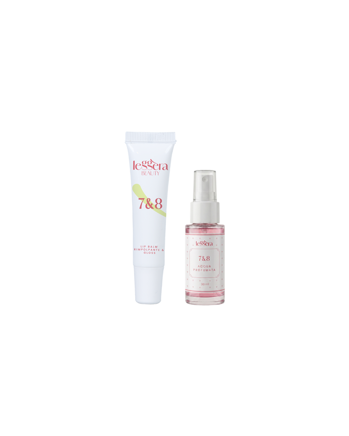 7&8 FRESH & GLOW – ACQUA PROFUMATA + LIP BALM - Leggera Beauty