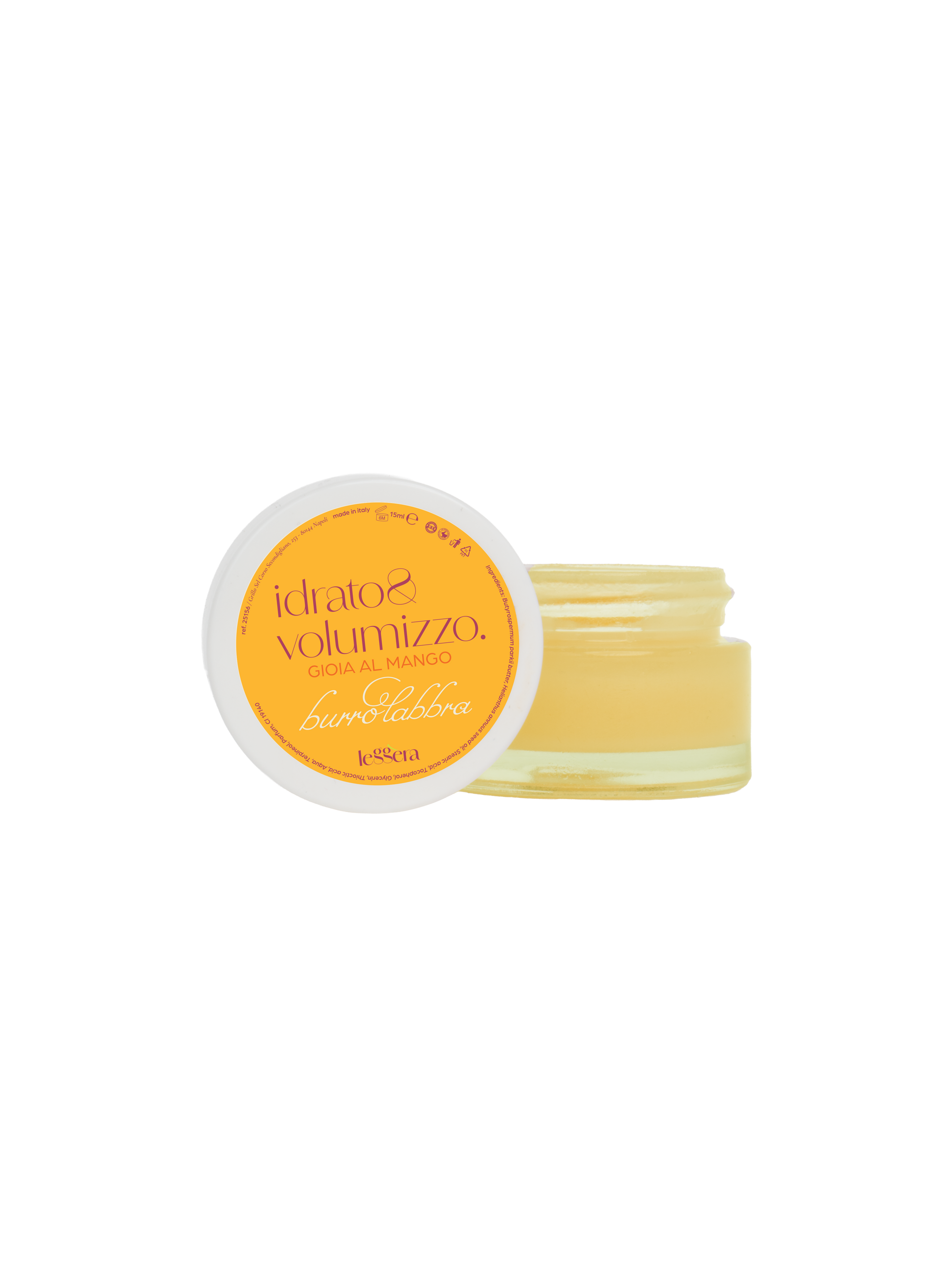 Burro labbra - Gioia al Mango (Limited Edition) - Leggera Beauty